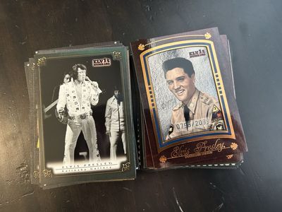 Elvis Presley trading cards lot