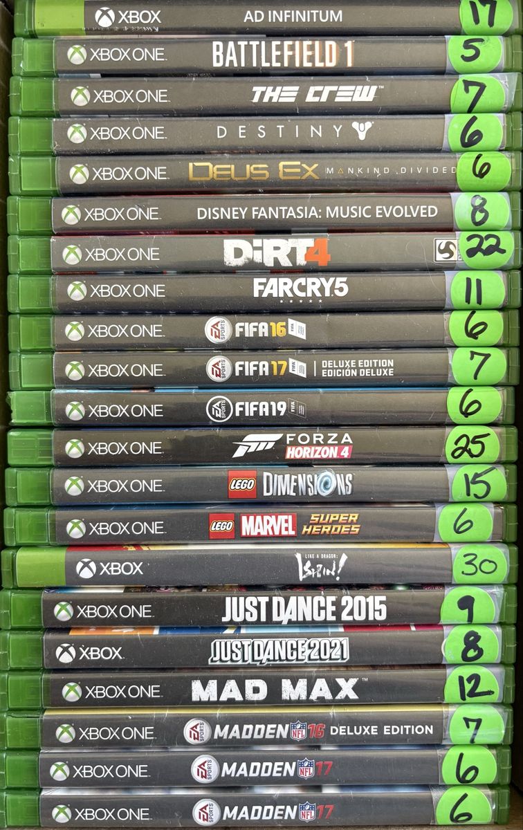 Xbox One Games Starting @ $4