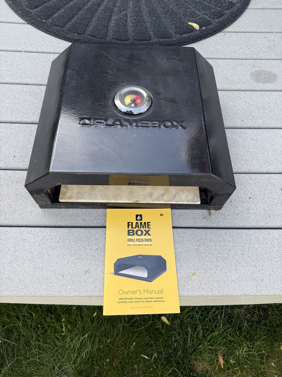 Bbq Pizza Backing Unit