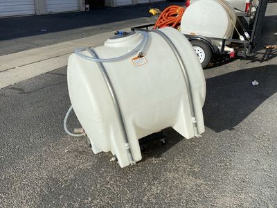 White 225 Gallon Water Tank | Storage or Transport Use