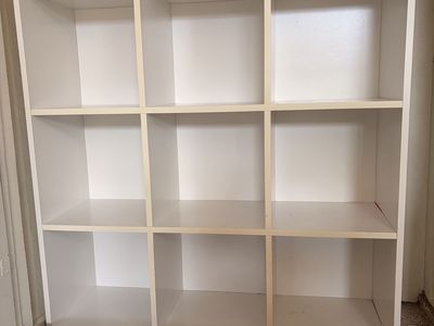 8 cubes storage shelf organizer 11.5x11.5