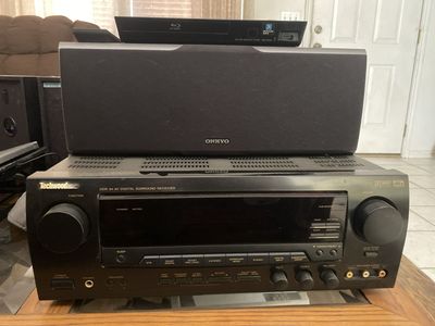 Techwood Audio Surroud System In DTS Dolby 5.1 with Sony Blu/Ray player