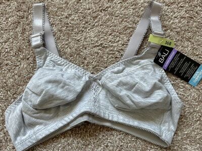 Bali Women’s Wireless Cotton Bra 36B Un Padded