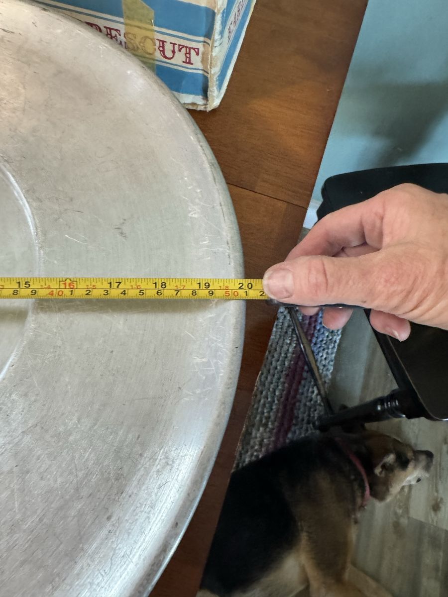 Large lazy Susan platter