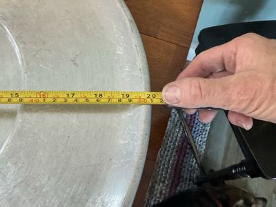 Large lazy Susan platter