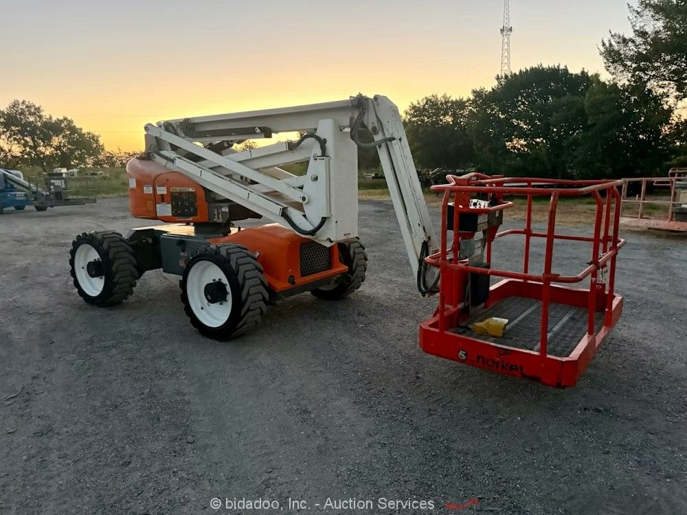2018 Snorkel A46JRT Diesel, Articulating Boom Lift 