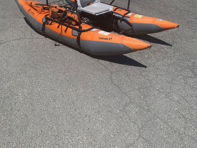 2018 Colorado XT Inflatable Pontoon Boat and 2016 Colorado XT Inflatable Pontoon Boat