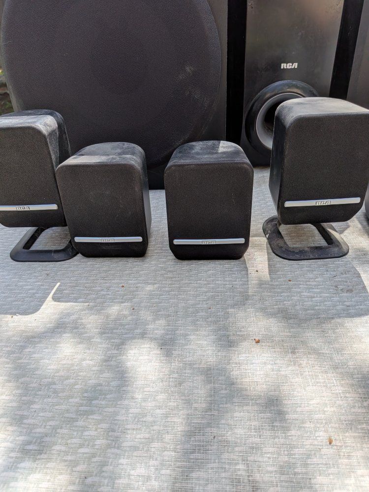 RCA Onkyo Home Audio Speaker Lot
