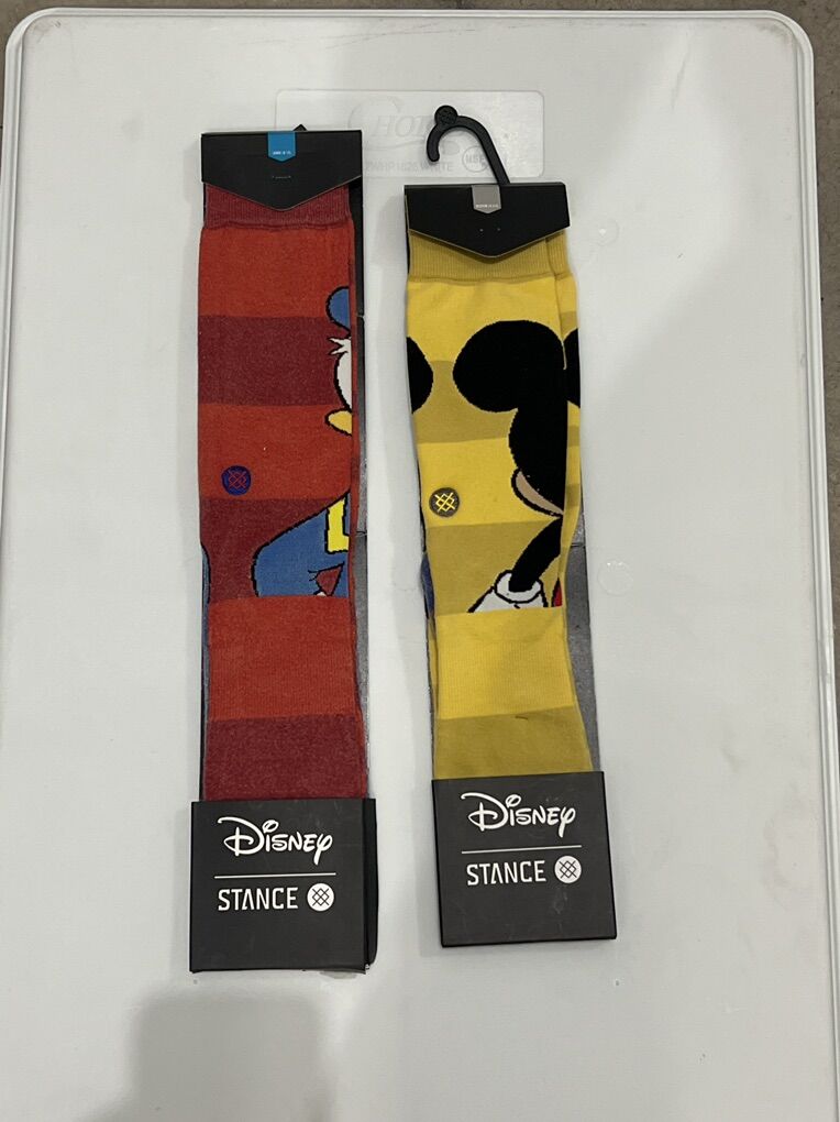 New Disney Stance Socks Large Med Vintage