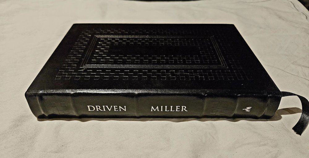 RARE Larry H. Miller "Driven" Leather Bound Autobiography - #39 of 78 Copies