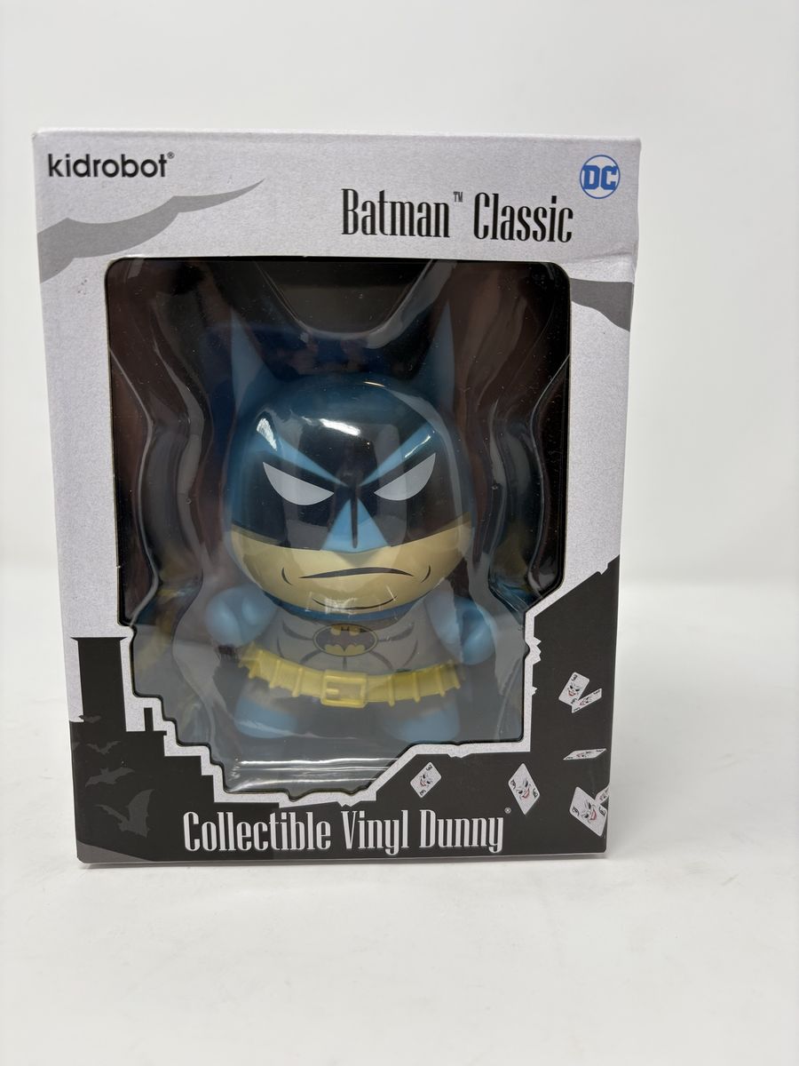 Kidrobot DC Batman Classic 5” Dunny Figure w/ Box