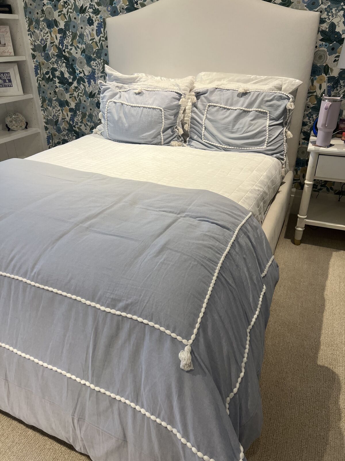 Pottery Barn Full Size Bed W/ Mattress and Box Springs