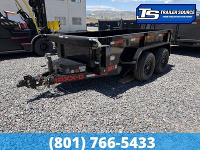 5x10 Maxx-D D6X Dump Trailer - 10K GVWR - Slide Out Ramps