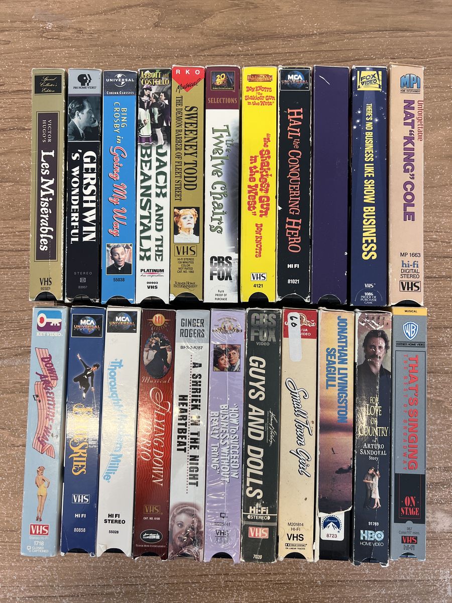 MOVIE LOT - MUSICALS and such