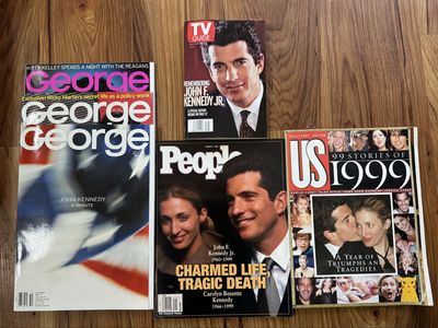 JFK Jr Magazines Surrounding His Death