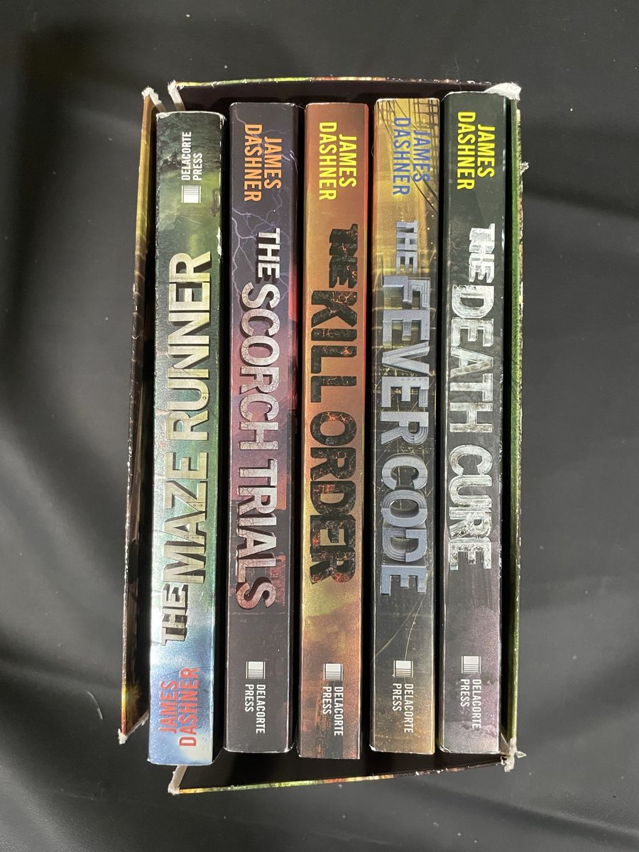 Full Maze Runner Book Set