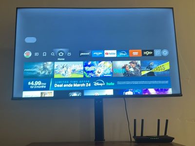 Toshiba 55” TV + Stand