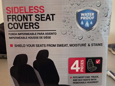 Sideless Front Seat Covers
