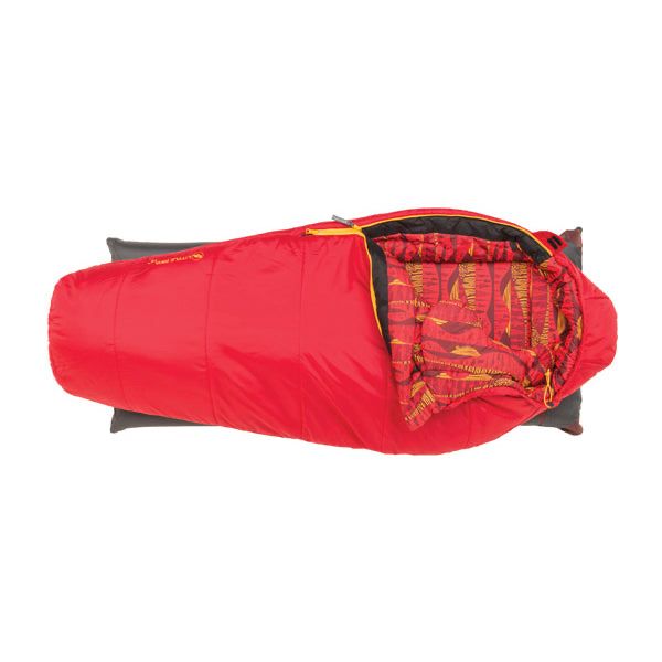 Big Agnes - Little Red 15 degree Youth Sleeping Bag Red Mummy Style. 