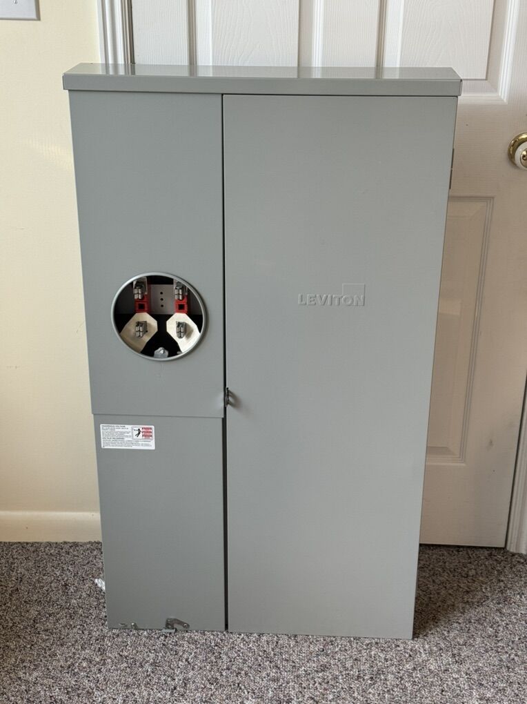 Leviton Outdoor All-In-One Meter Load Center Panel