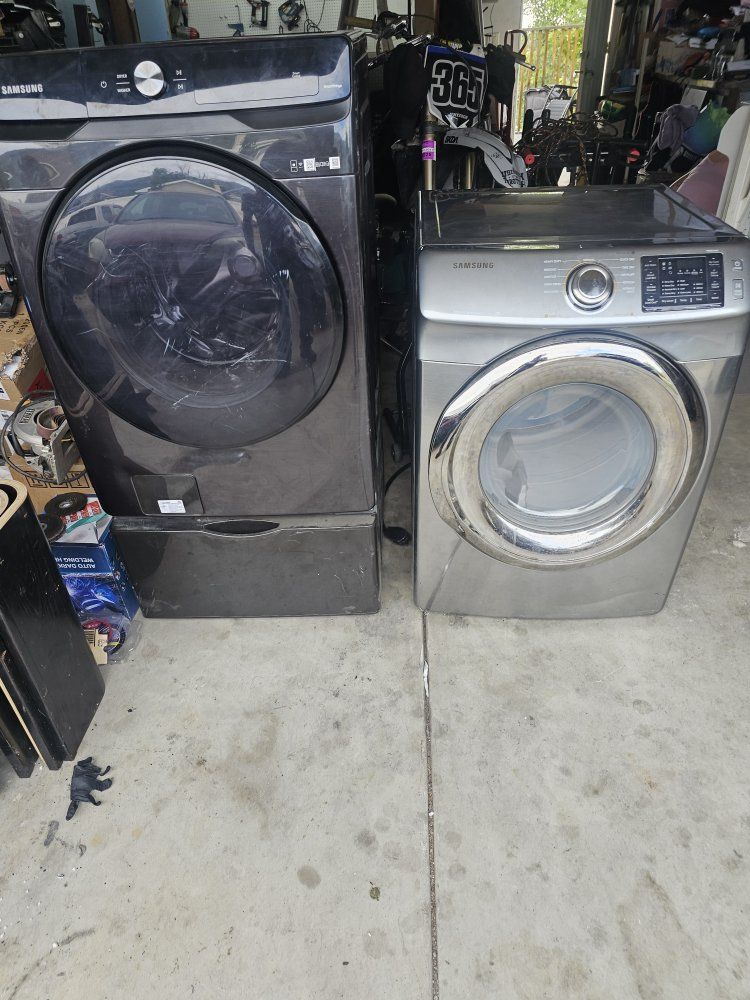 Samsung Front Load Washer & Dryer.