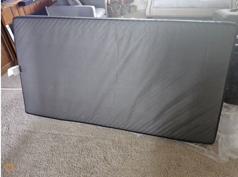 SEMI TRUCK CAB BED MATTRESS 42 X 89 X 6.5 INCHES