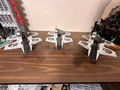 LEGO Marvel S.H.I.E.L.D. Helicarrier Lot - Set of 3 Built Models