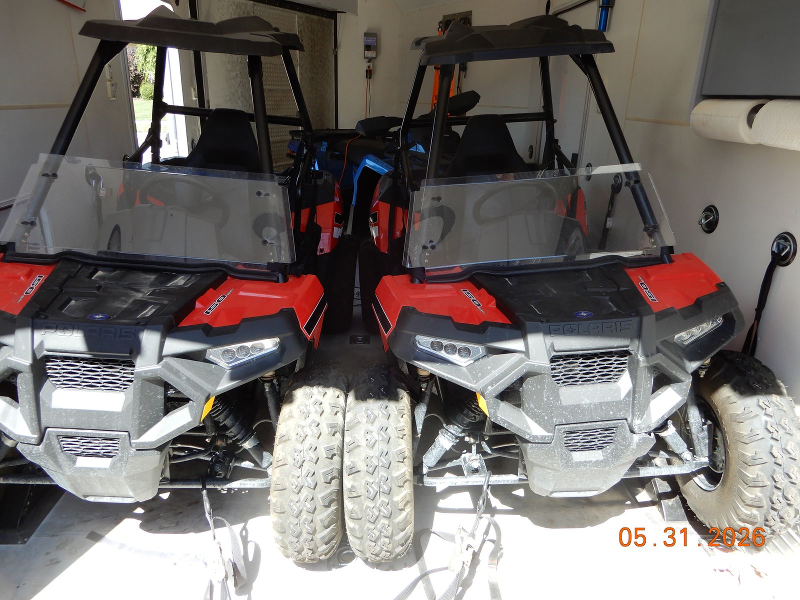 Two 2019 Polaris Ace 150cc with EFI