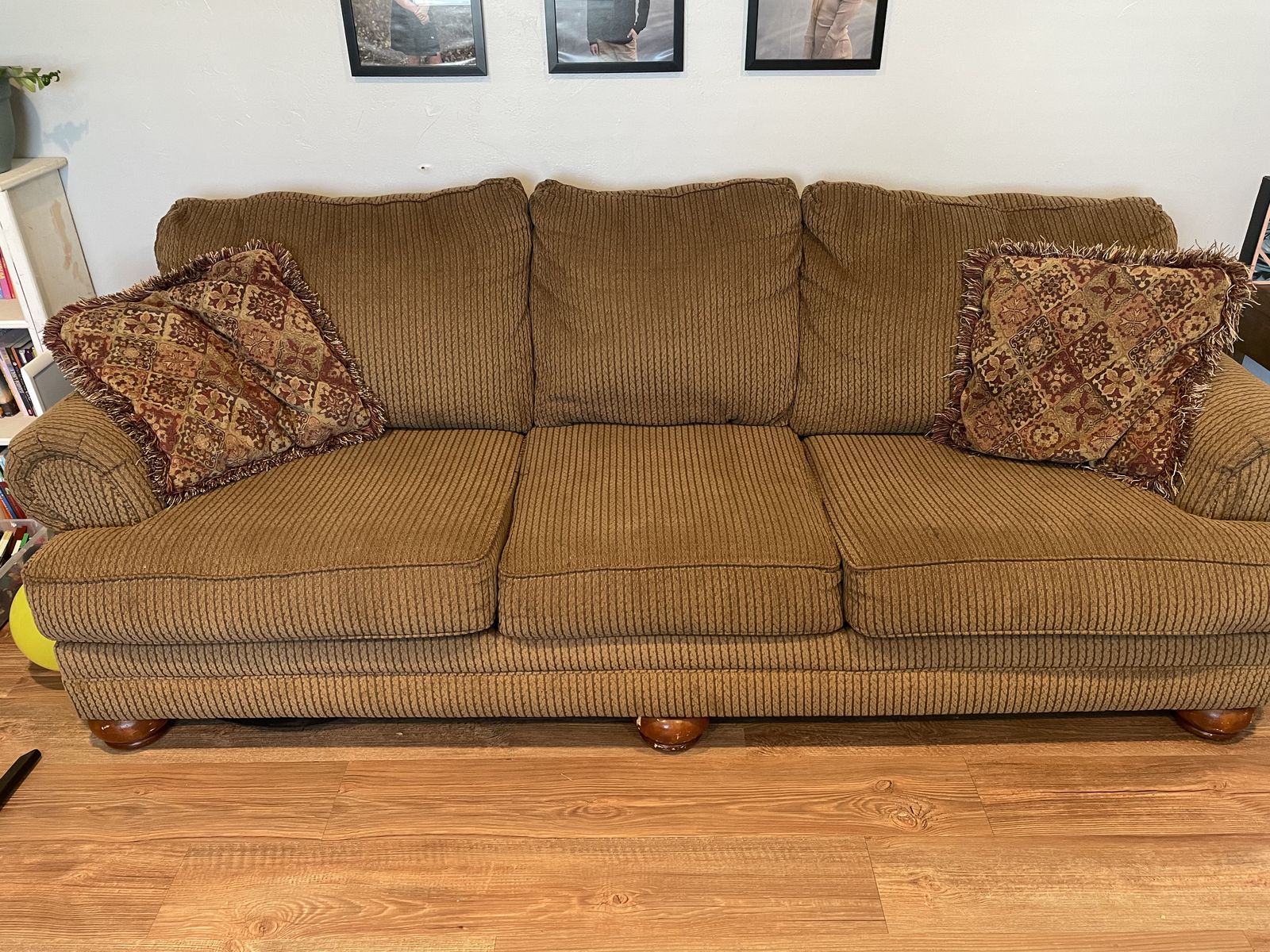 Couch and loveseat