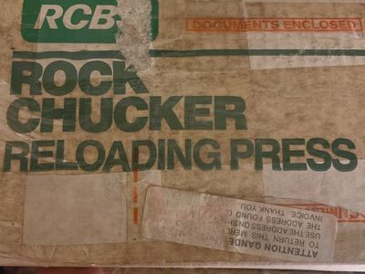 RCB Rock Chucker Reloader Press - Reloading Equipment