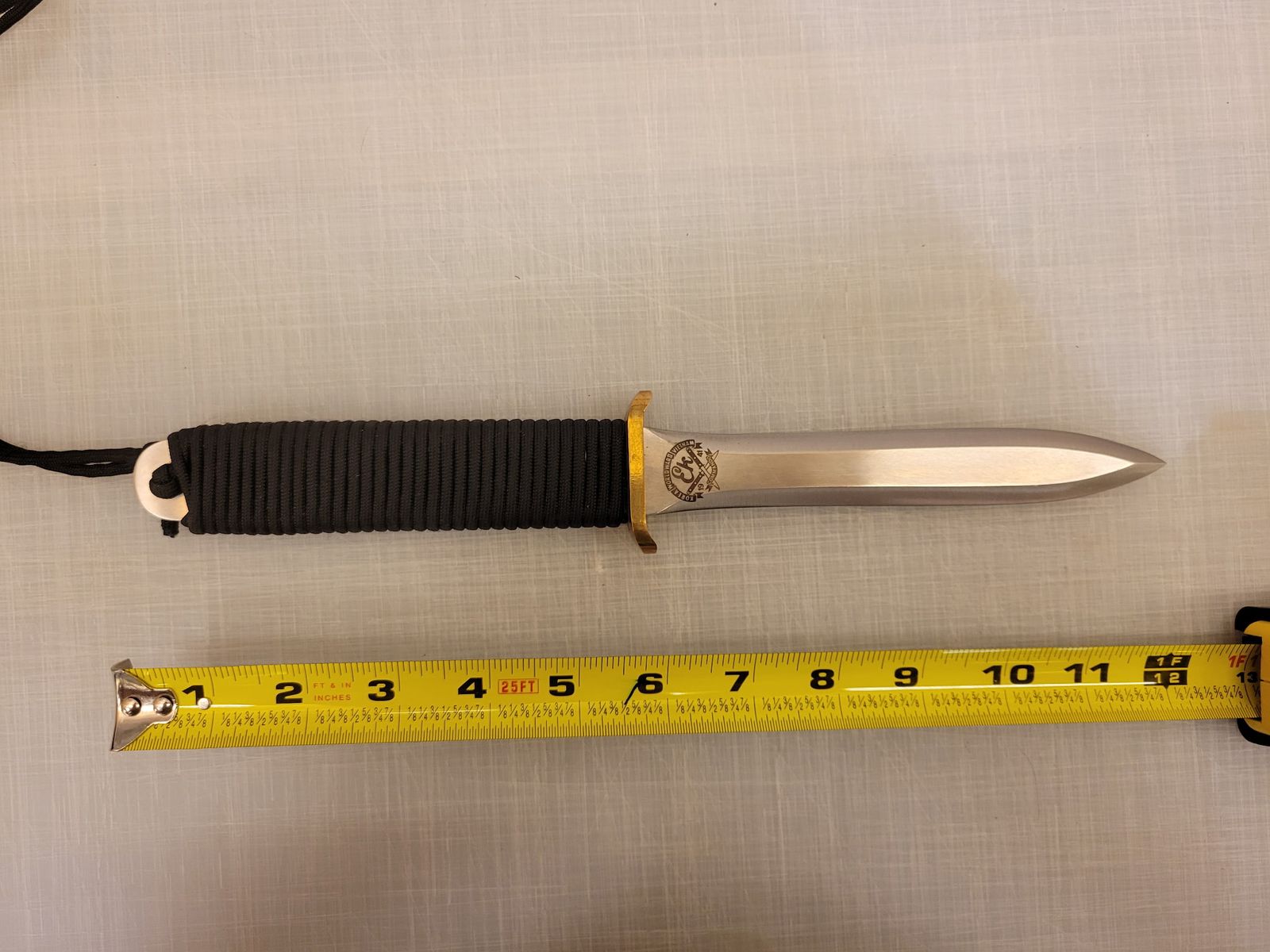 US EK Effingham Commando Fighting Knife w/ Sheath