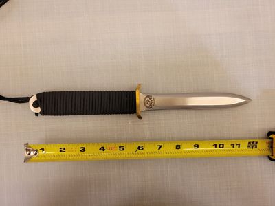 US EK Effingham Commando Fighting Knife w/ Sheath