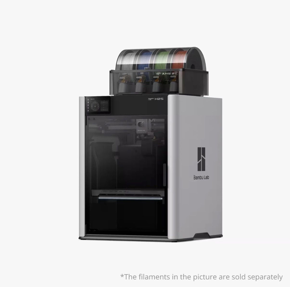 Bambu Lab H2S AMS Combo Large-Format 3D Printer - Silver