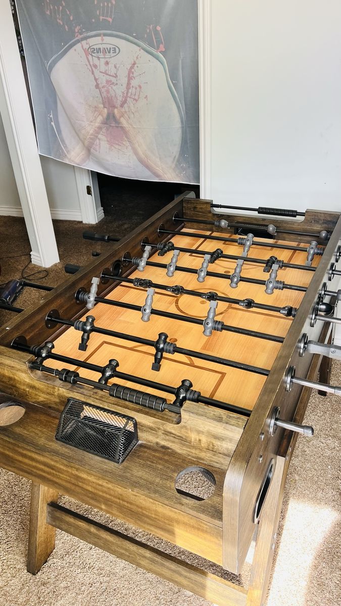Full-Size Foosball Table – Good Condition – Moving Sale