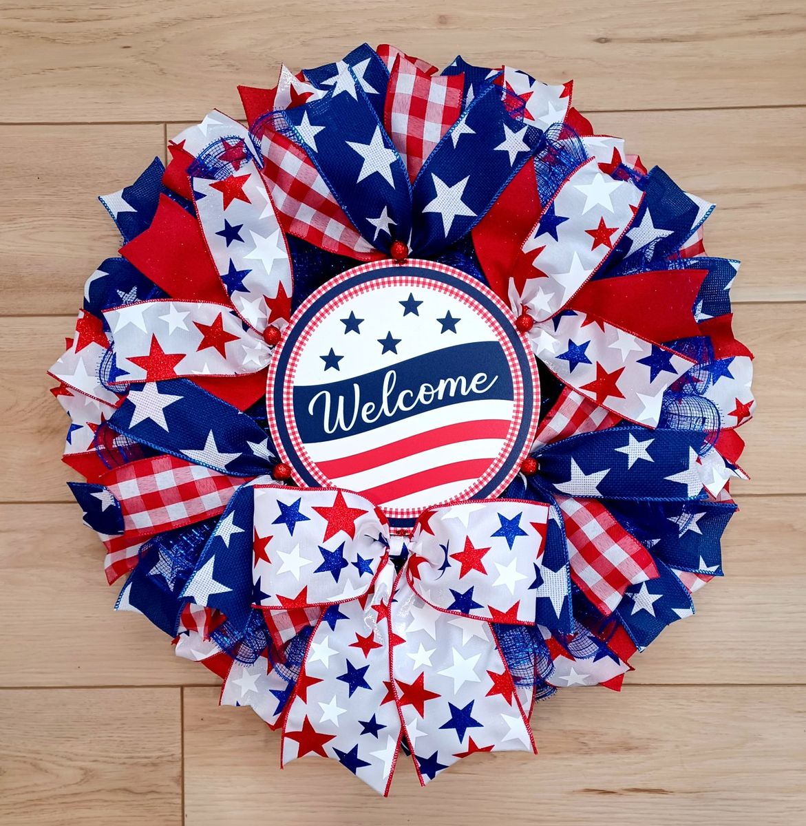 4th of July Welcome Wreath