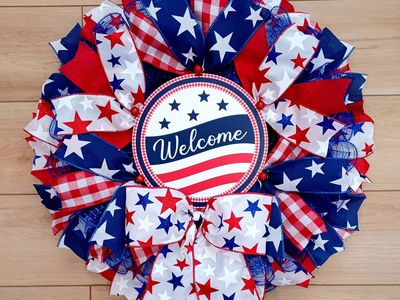 4th of July Welcome Wreath