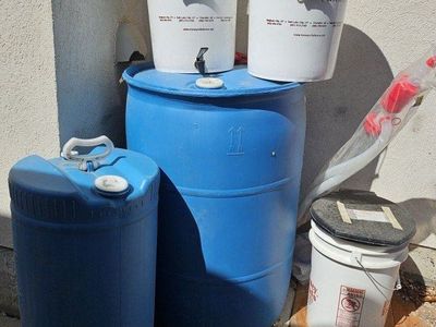 Emergency preparedness water storage