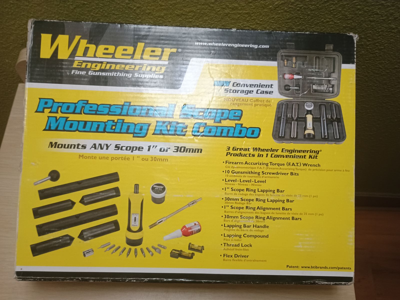 Wheeler Scope Mounting Kit