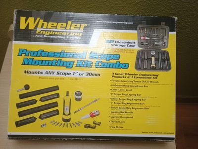 Wheeler Scope Mounting Kit