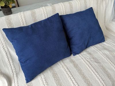 2 reversible cushions