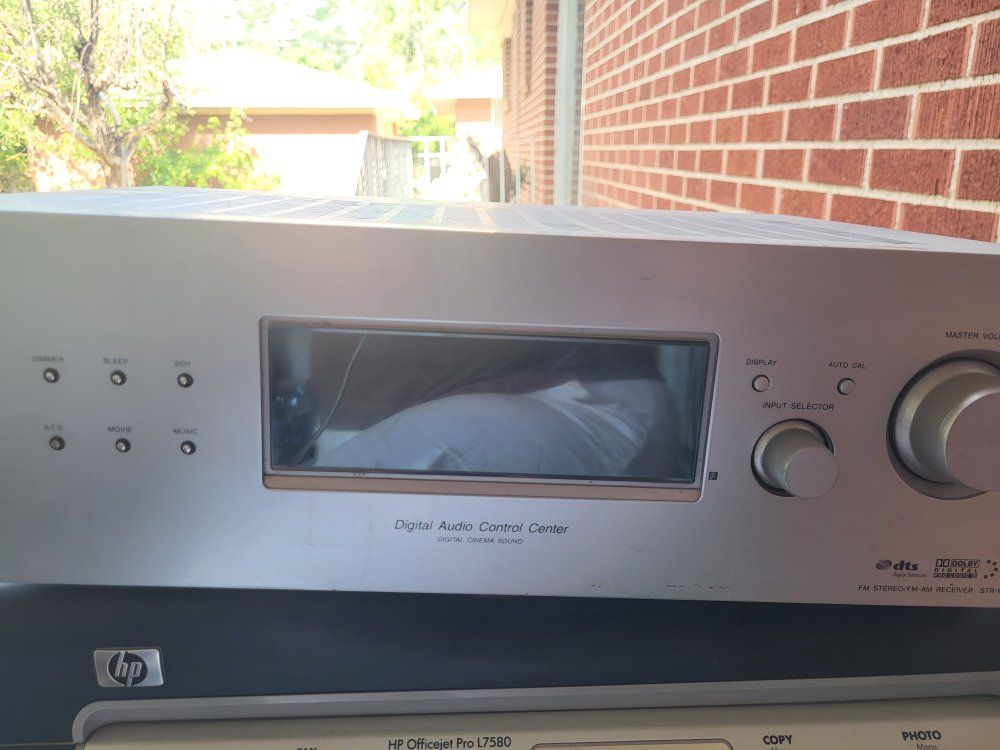 Sony Digital Audio Control Center FM Stereo/AM Receiver STR-DE Digital Cinema Sound