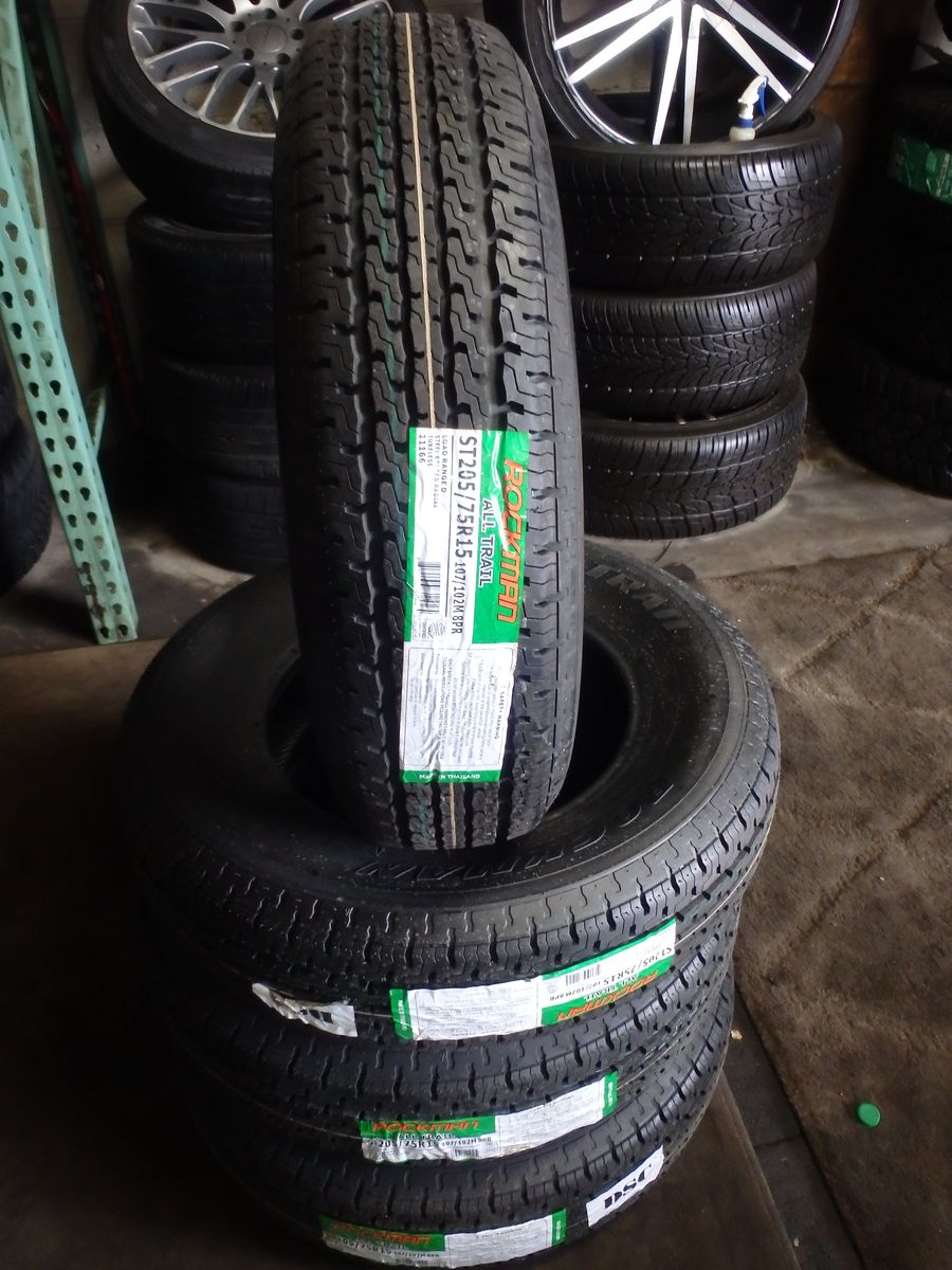 205/75R15 ROCKMAN ALL TRAIL SET OF BRANE NEW TIRES