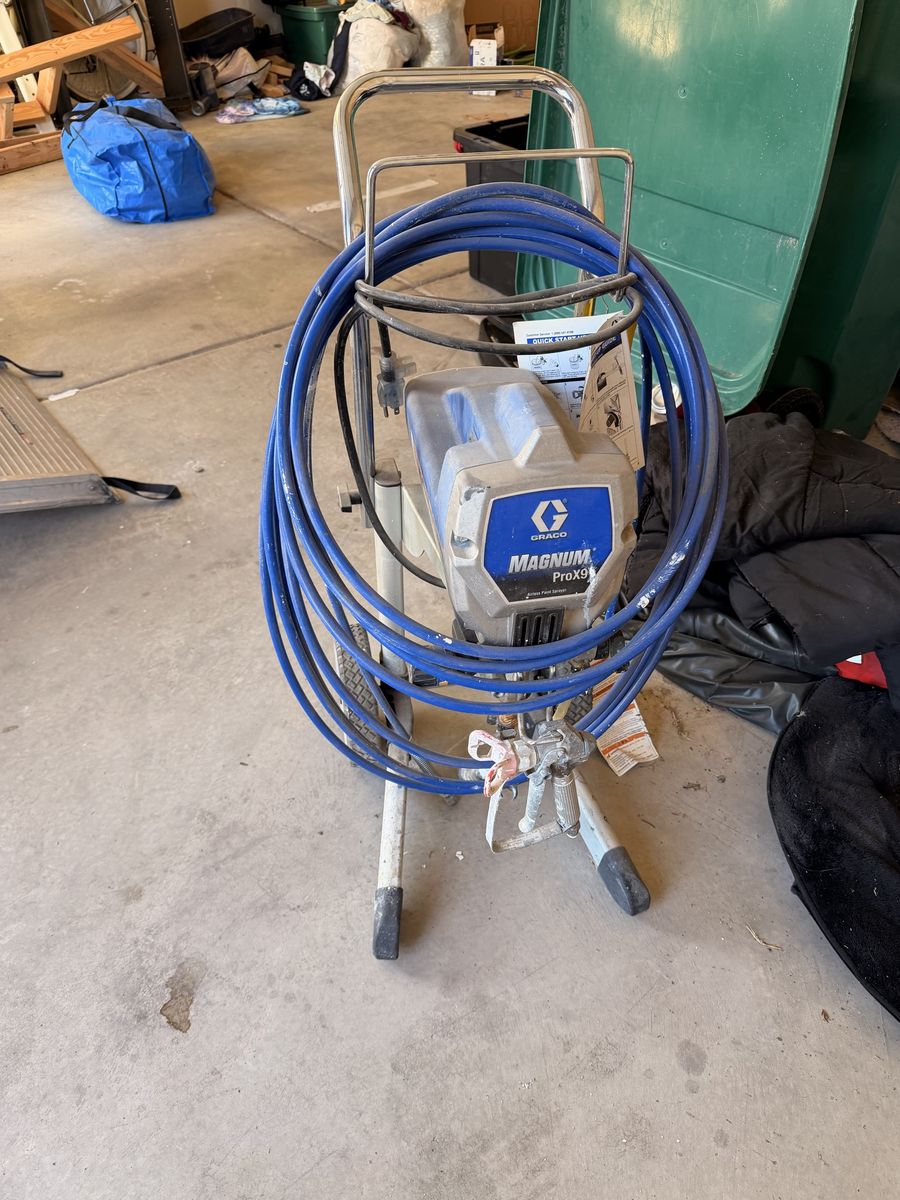 Graco Magnum ProX9 Airless Paint Sprayer with Cart and Hose
