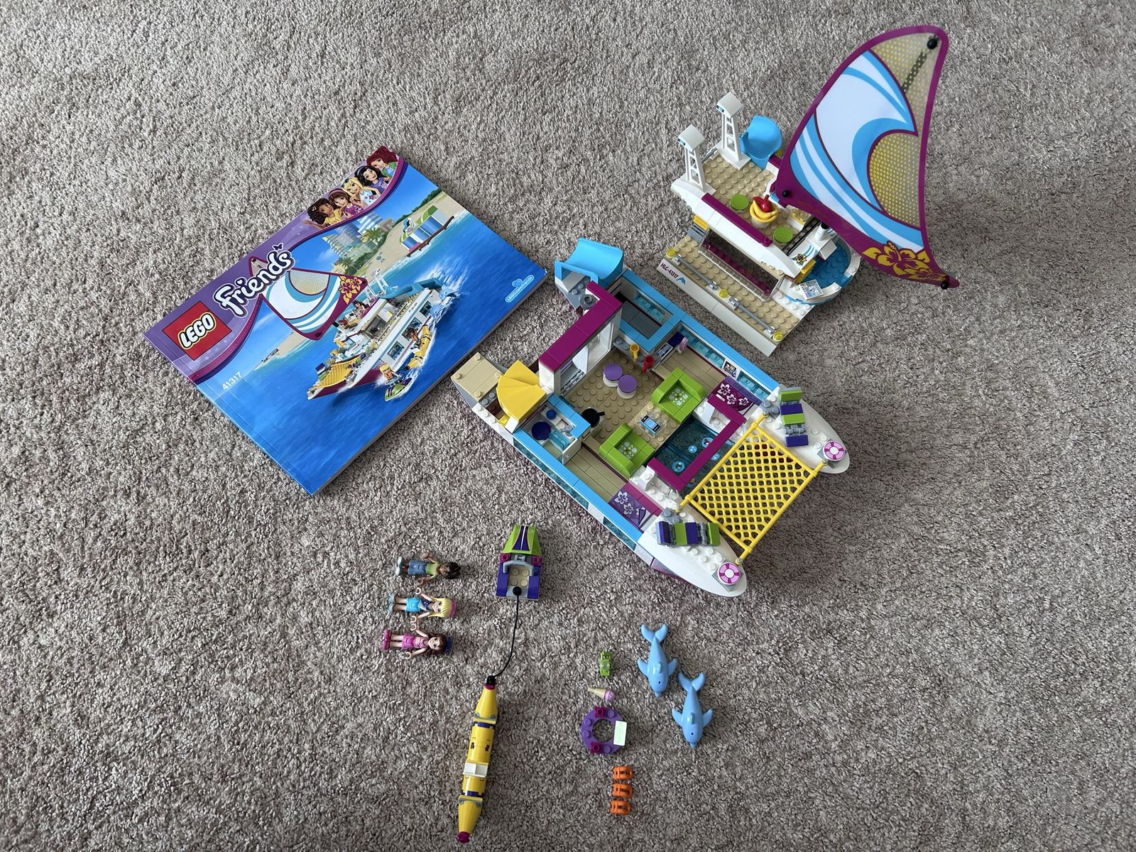 LEGO Friends Sunshine Catamaran set