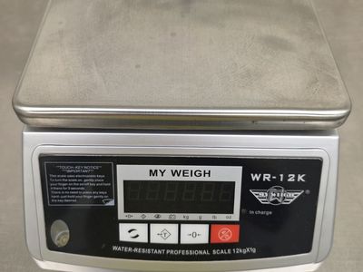 My Weight Stainless Steel Balance 12kg/1g