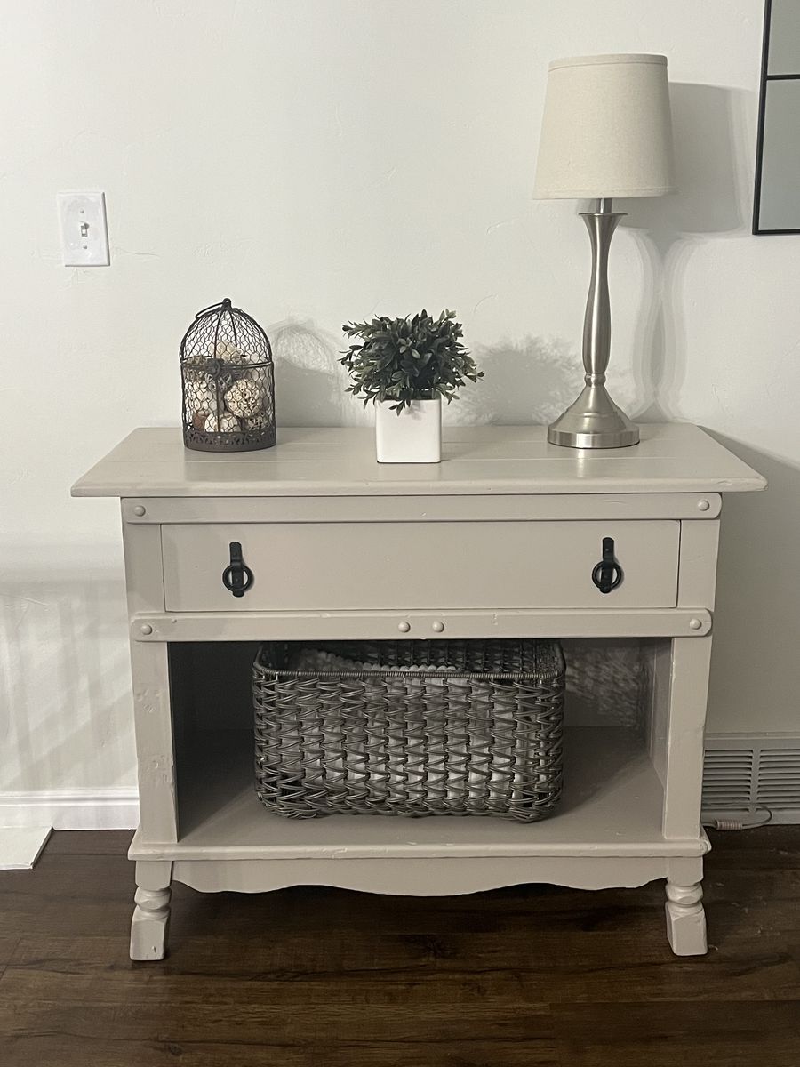 French Country Rustic Cabinet (solid wood)
