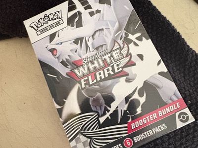 pomemon white flare booster bundle