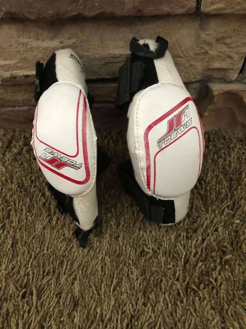 Bauer J2 TGEWS Youth Hockey Elbow Pads Guards - Size Small