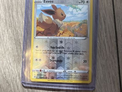 Pokemon Eevee reverse holo