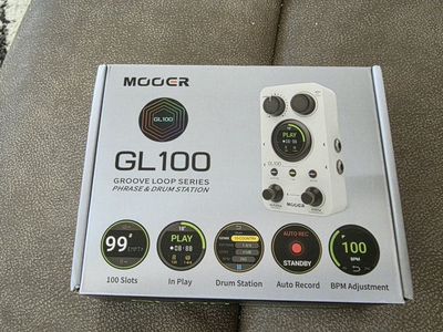 pristine Mooer GL100 looper/drums